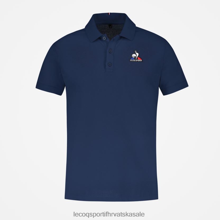 Le Coq Sportif polo plava muškarci 840R4L123 odjeća