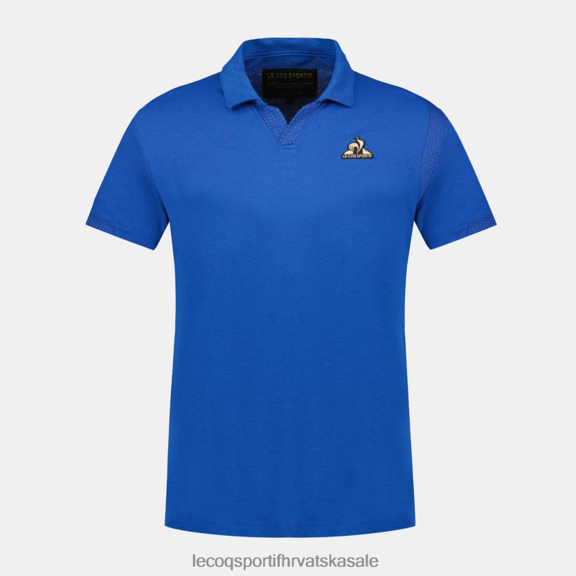 Le Coq Sportif polo plava muškarci 840R4L131 odjeća