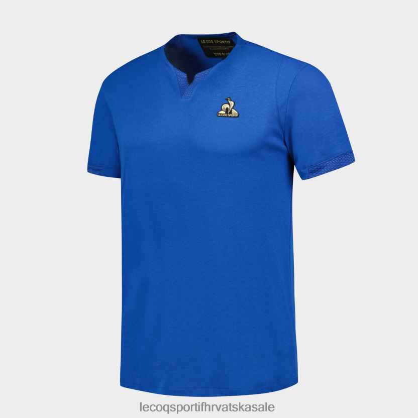 Le Coq Sportif polo plava muškarci 840R4L131 odjeća