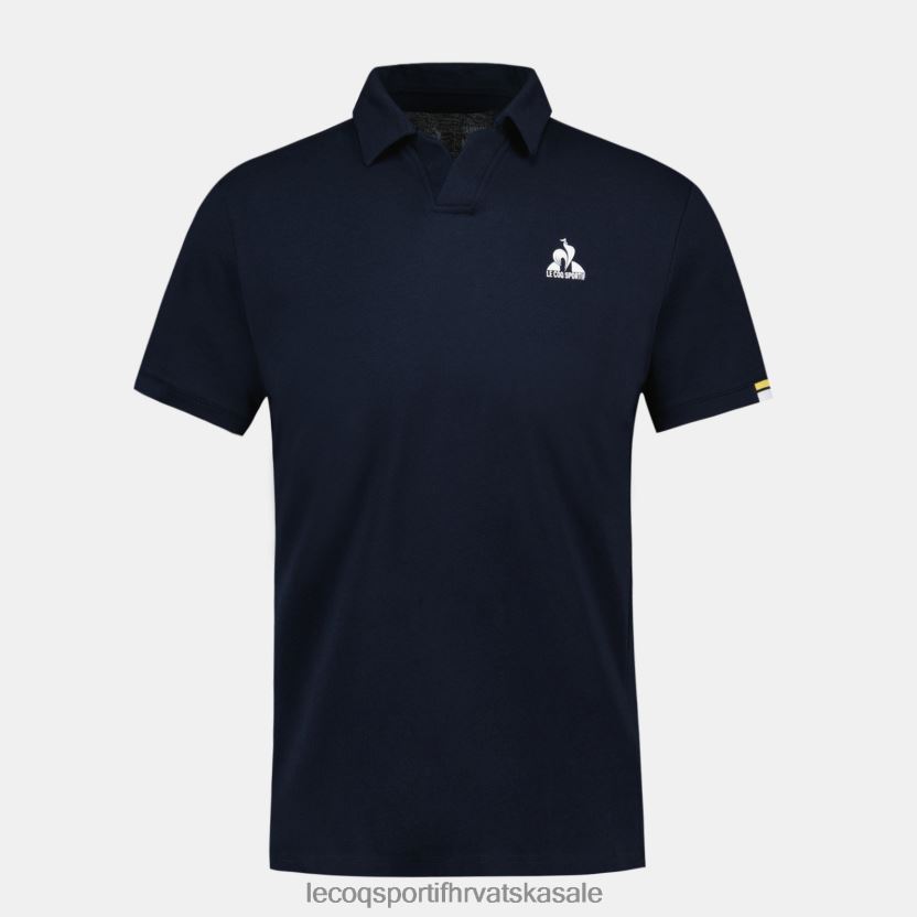 Le Coq Sportif polo plava muškarci 840R4L133 odjeća
