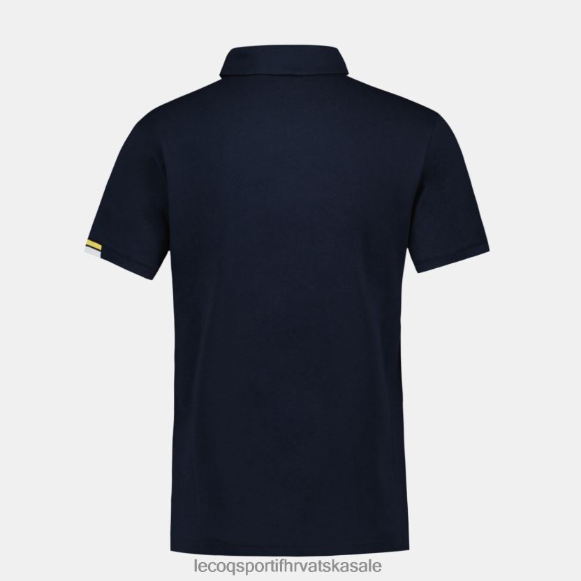Le Coq Sportif polo plava muškarci 840R4L133 odjeća