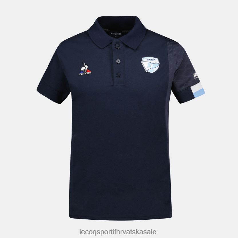 Le Coq Sportif polo plava muškarci 840R4L135 odjeća