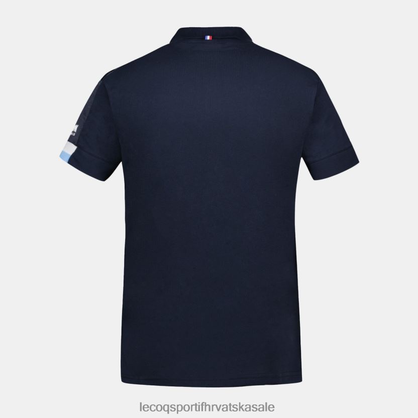 Le Coq Sportif polo plava muškarci 840R4L135 odjeća