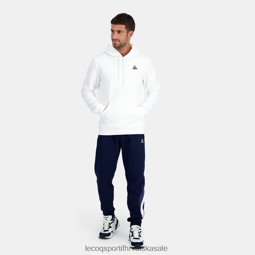 Le Coq Sportif majica s kapuljačom bijela muškarci 840R4L441 odjeća
