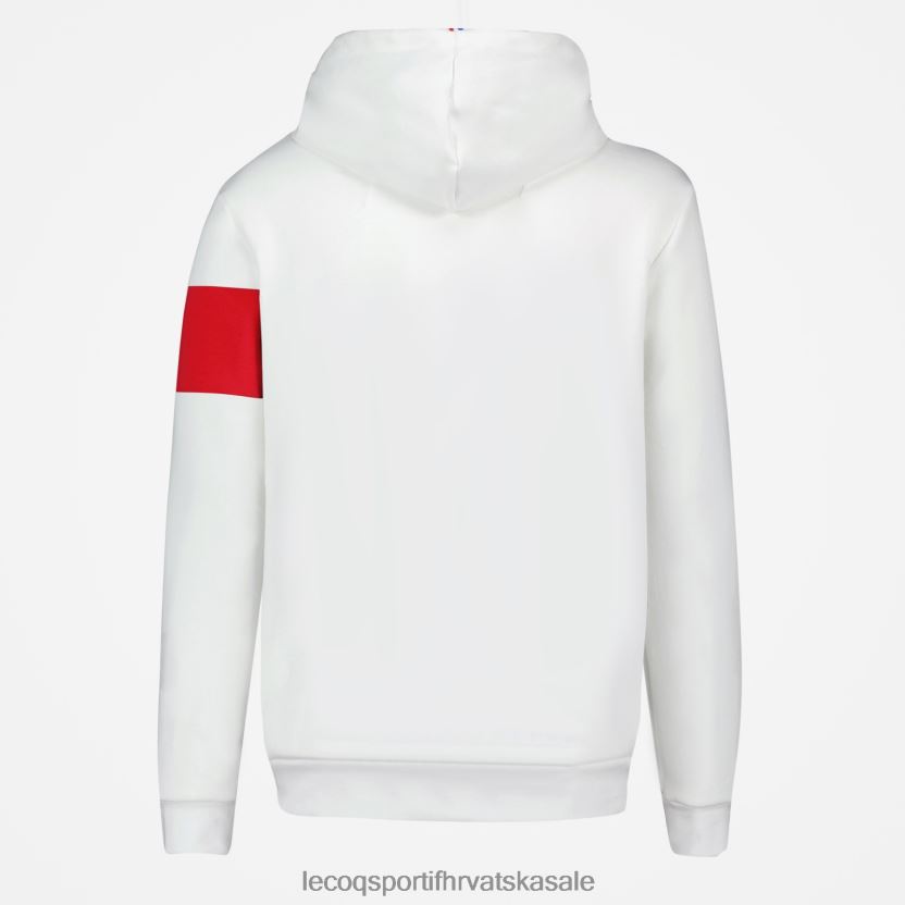 Le Coq Sportif majica s kapuljačom bijela muškarci 840R4L454 odjeća