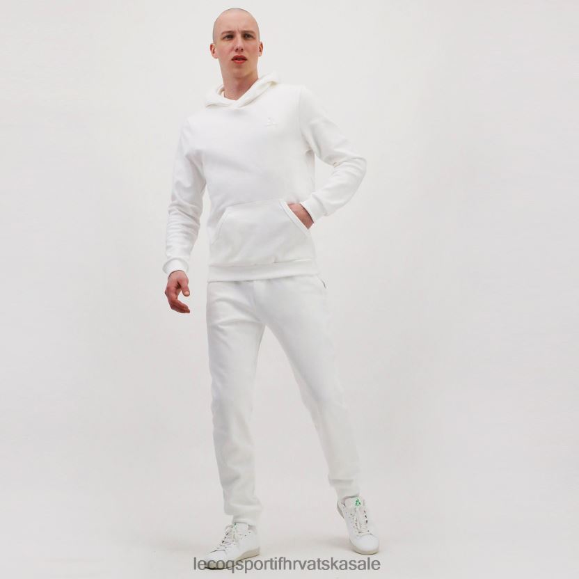 Le Coq Sportif majica s kapuljačom bijela muškarci 840R4L495 odjeća