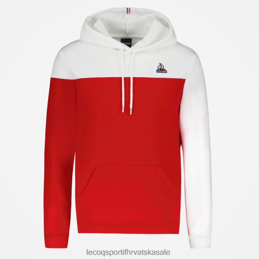 Le Coq Sportif majica s kapuljačom crvena muškarci 840R4L435 odjeća