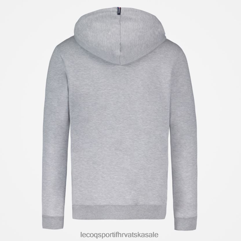 Le Coq Sportif majica s kapuljačom siva muškarci 840R4L63 odjeća