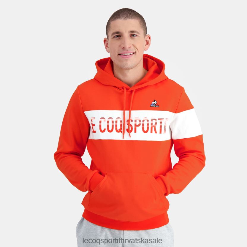 Le Coq Sportif majica s kapuljačom višebojna muškarci 840R4L437 odjeća