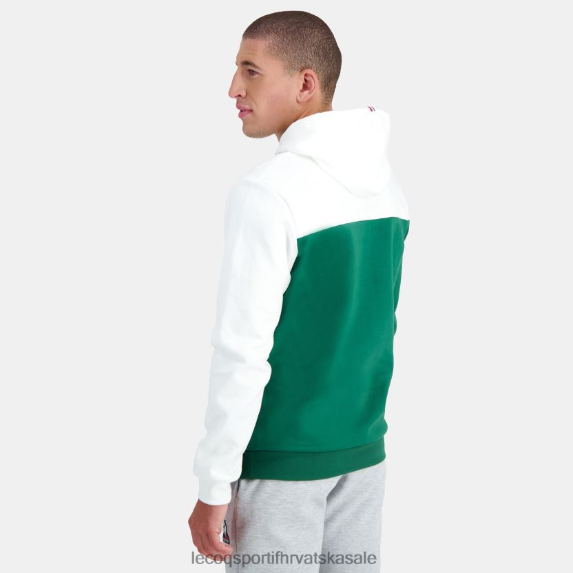 Le Coq Sportif majica s kapuljačom zelena muškarci 840R4L436 odjeća