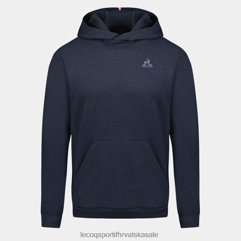 Le Coq Sportif plava majica s kapuljačom muškarci 840R4L11 odjeća