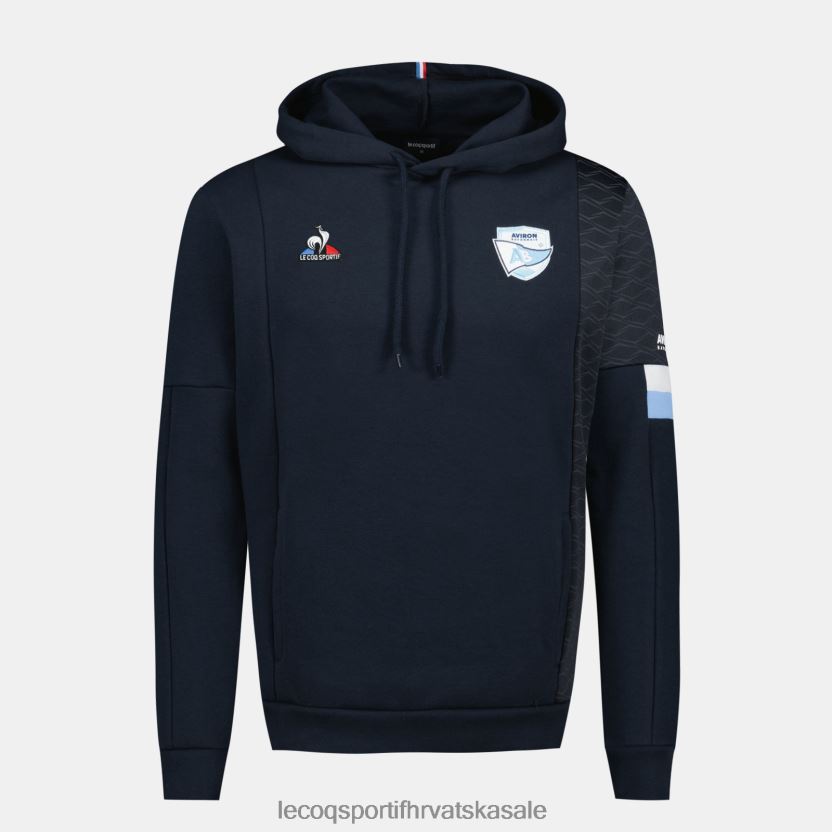 Le Coq Sportif plava majica s kapuljačom muškarci 840R4L29 odjeća