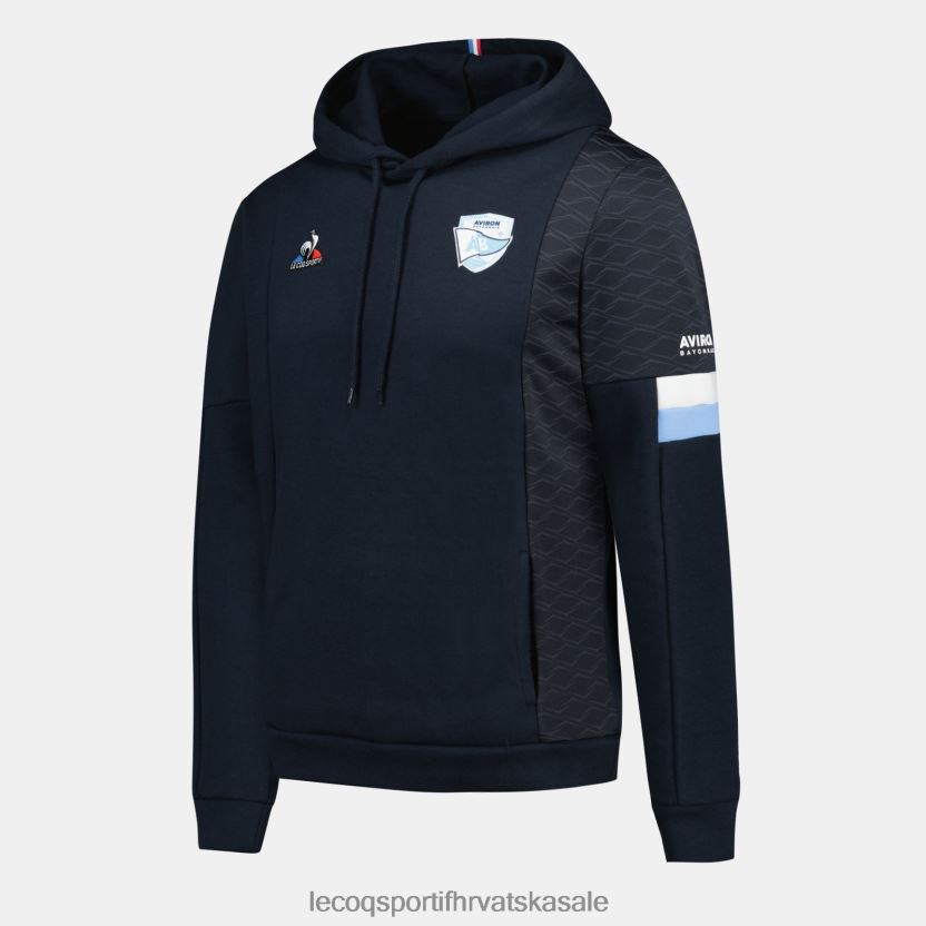 Le Coq Sportif plava majica s kapuljačom muškarci 840R4L29 odjeća