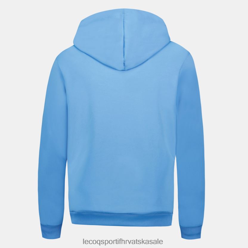 Le Coq Sportif plava majica s kapuljačom muškarci 840R4L36 odjeća