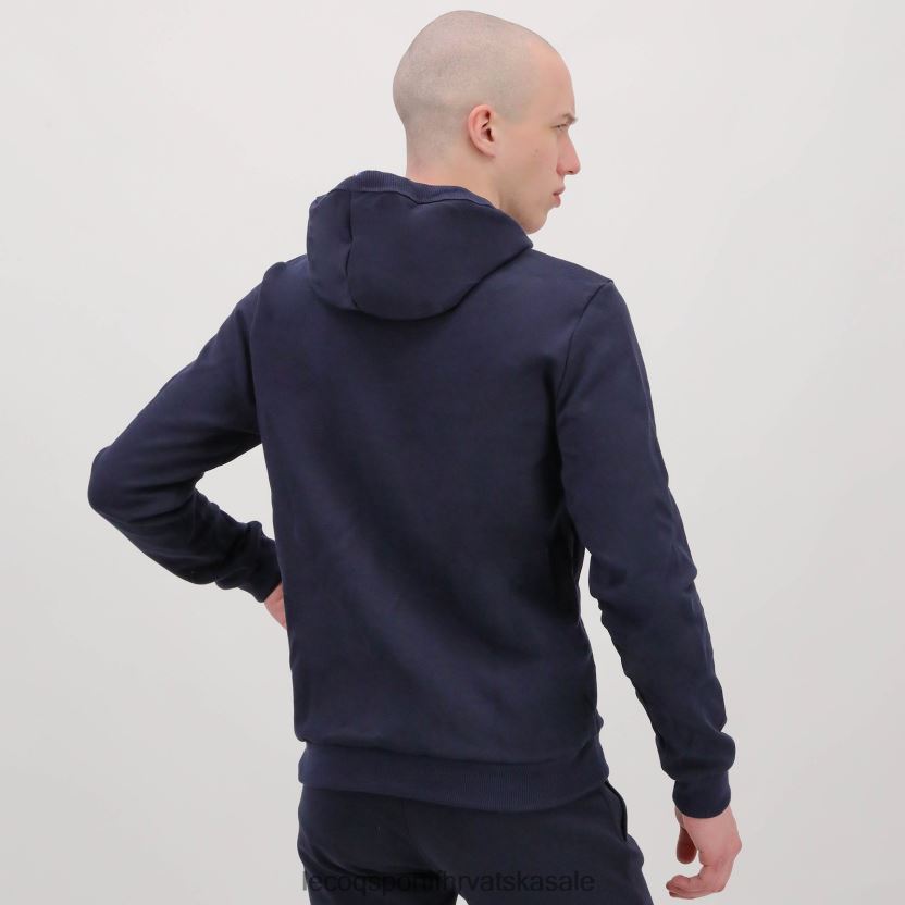 Le Coq Sportif plava majica s kapuljačom muškarci 840R4L494 odjeća