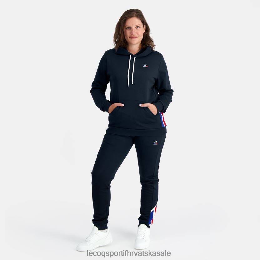 Le Coq Sportif plava majica s kapuljačom muškarci 840R4L4 odjeća