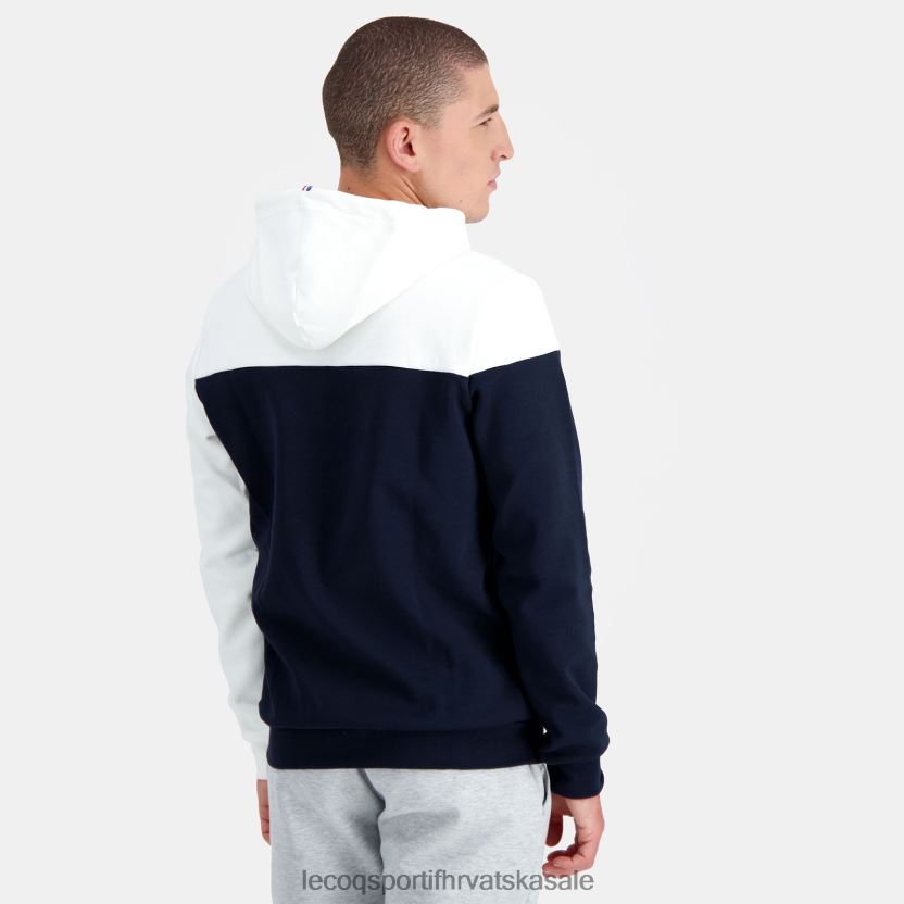 Le Coq Sportif plava majica s kapuljačom muškarci 840R4L66 odjeća