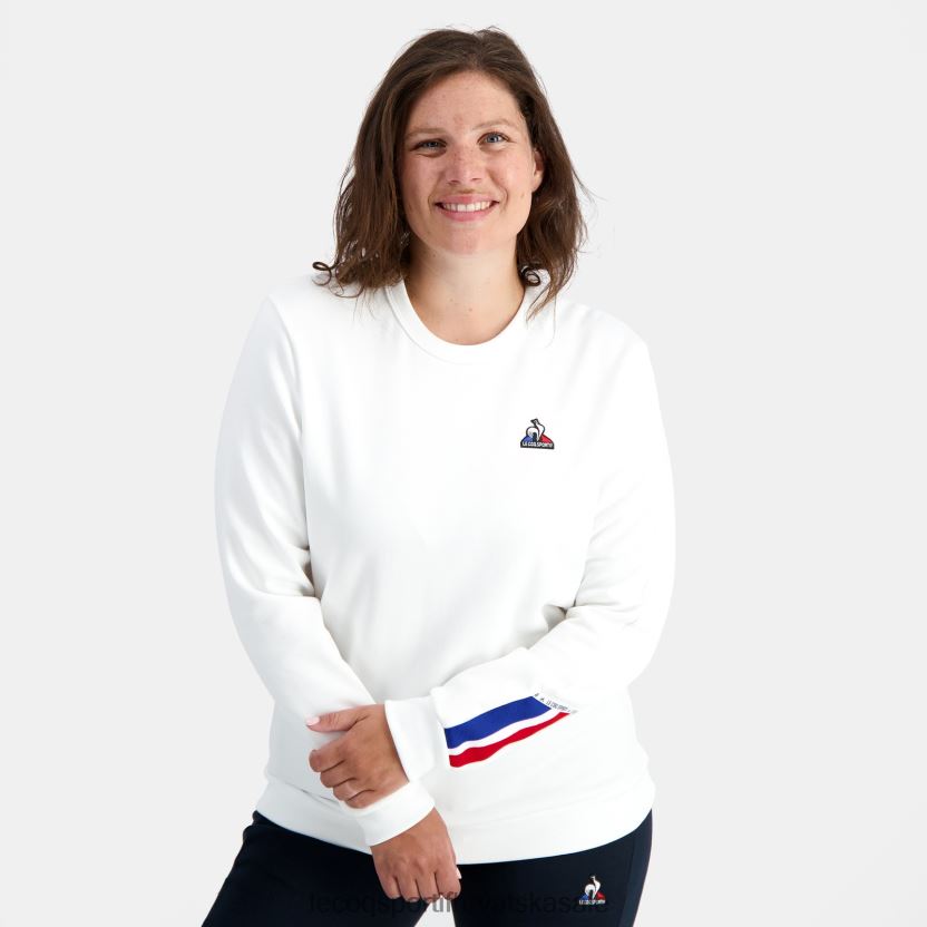 Le Coq Sportif trenirka bijela muškarci 840R4L1 odjeća