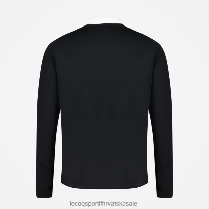 Le Coq Sportif trenirka crna muškarci 840R4L76 odjeća