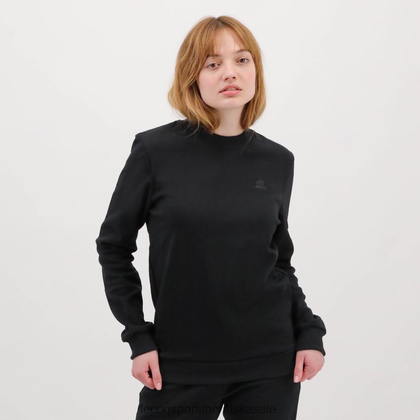 Le Coq Sportif trenirka crna muškarci 840R4L79 odjeća