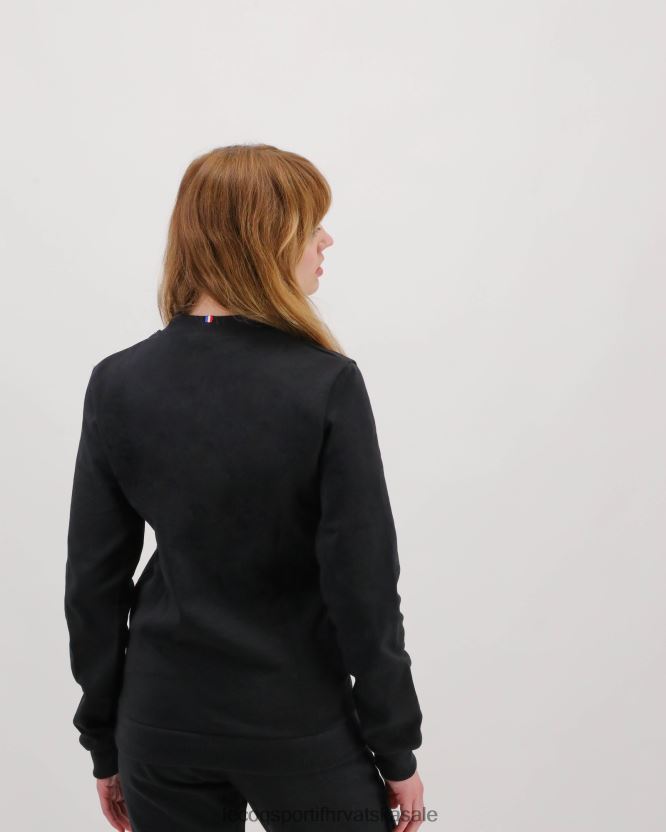 Le Coq Sportif trenirka crna muškarci 840R4L79 odjeća