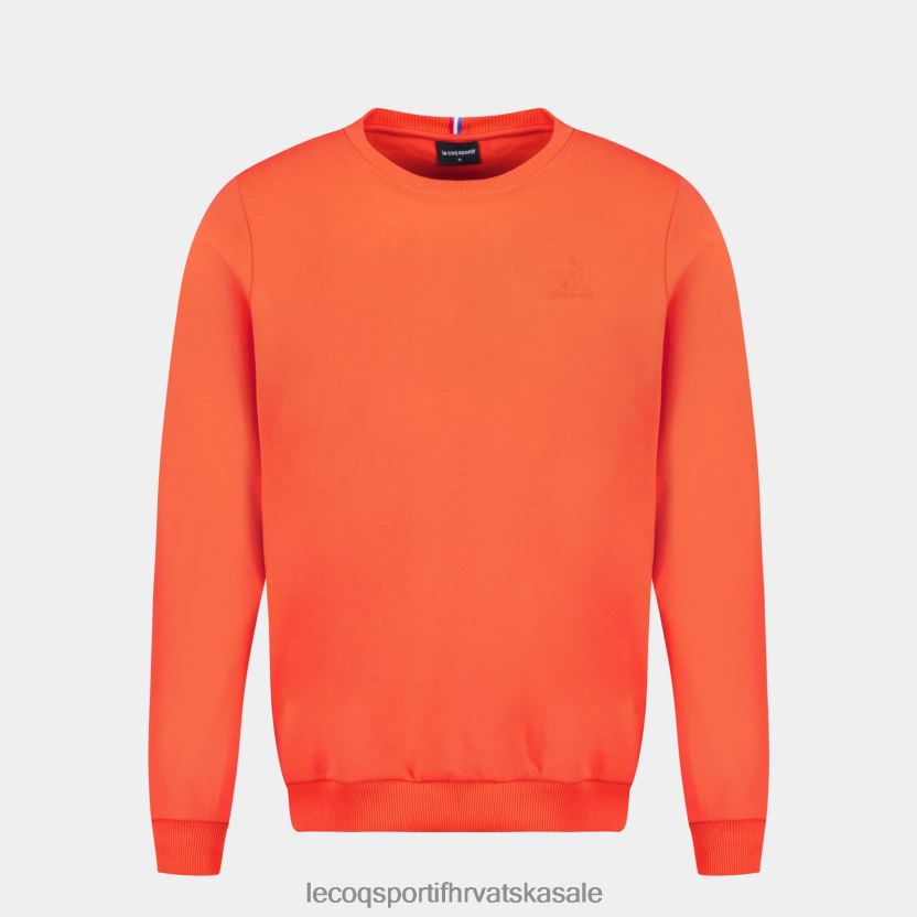 Le Coq Sportif trenirka narančasta muškarci 840R4L14 odjeća