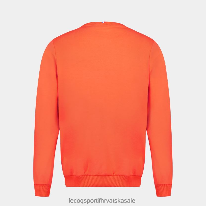 Le Coq Sportif trenirka narančasta muškarci 840R4L14 odjeća