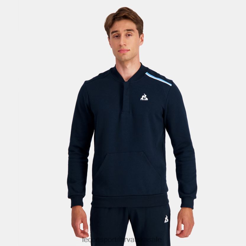 Le Coq Sportif trenirka plava muškarci 840R4L35 odjeća
