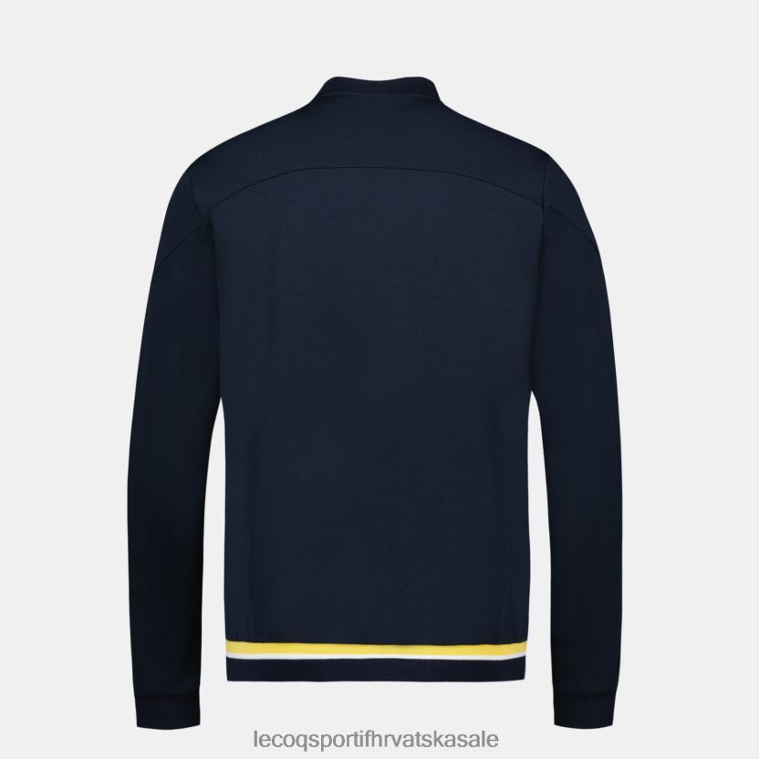 Le Coq Sportif trenirka s patentnim zatvaračem plava muškarci 840R4L19 odjeća