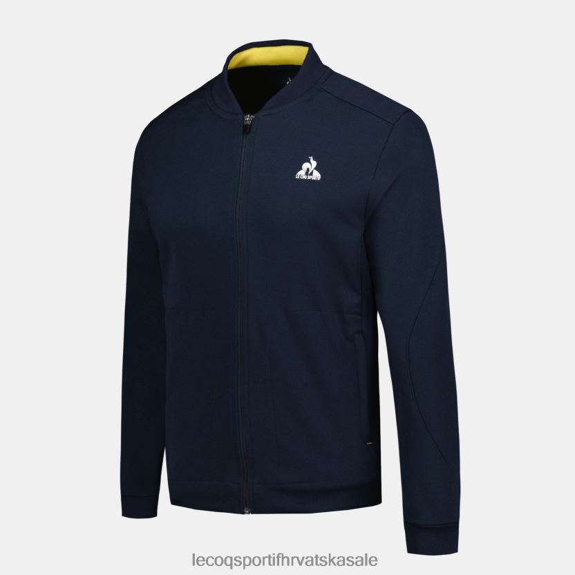 Le Coq Sportif trenirka s patentnim zatvaračem plava muškarci 840R4L19 odjeća