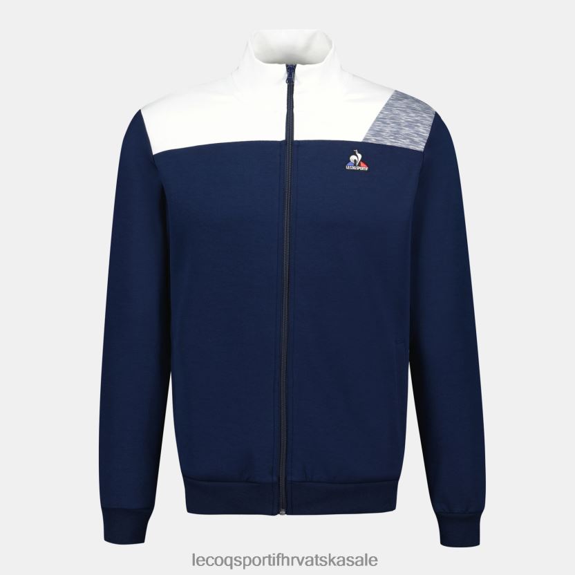 Le Coq Sportif trenirka s patentnim zatvaračem plava muškarci 840R4L23 odjeća