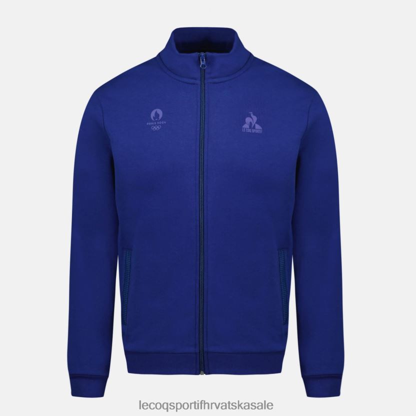 Le Coq Sportif trenirka s patentnim zatvaračem plava muškarci 840R4L32 odjeća