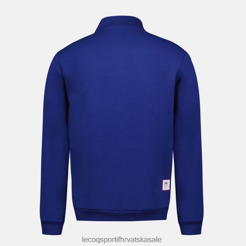 Le Coq Sportif trenirka s patentnim zatvaračem plava muškarci 840R4L32 odjeća