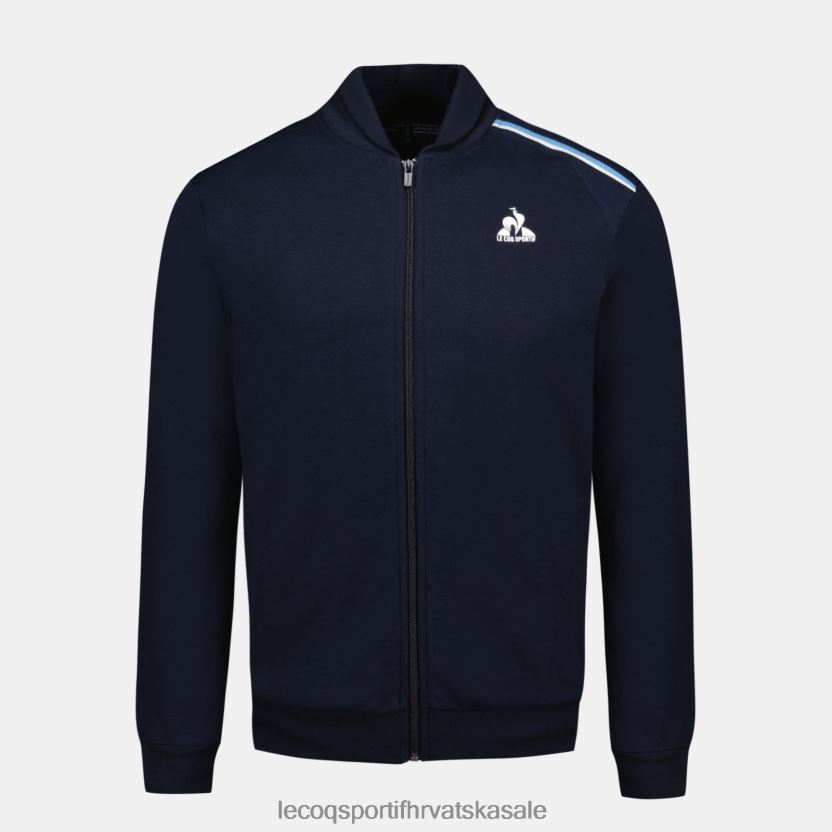 Le Coq Sportif trenirka s patentnim zatvaračem plava muškarci 840R4L34 odjeća
