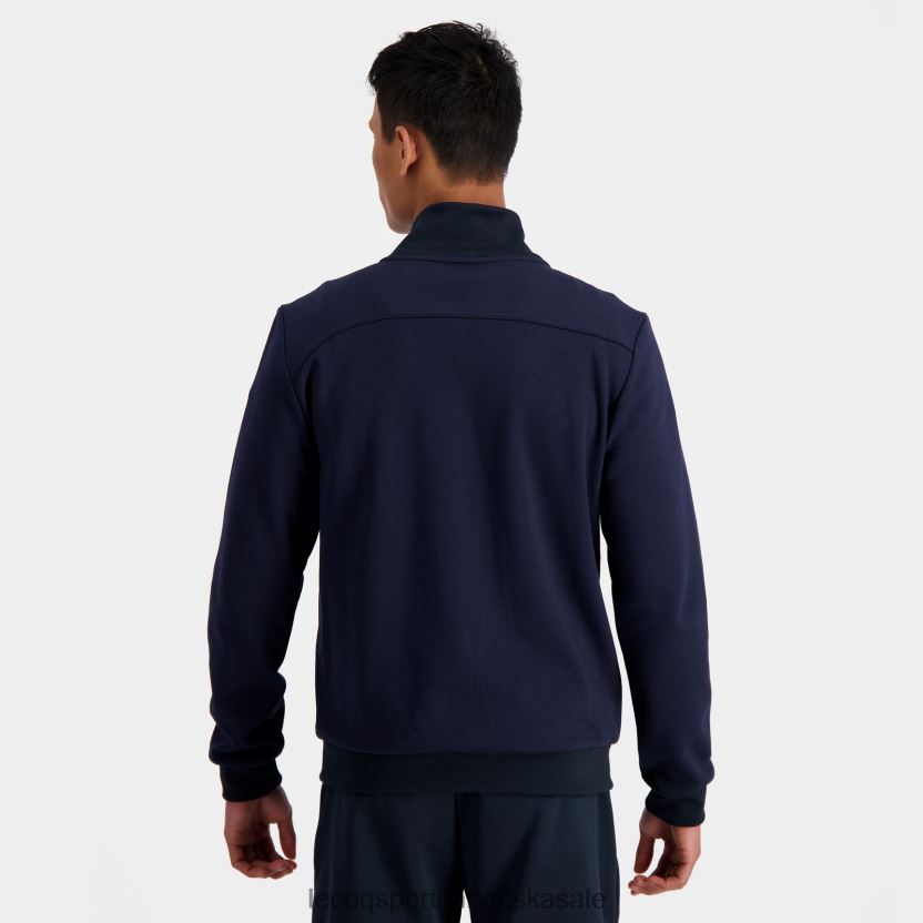 Le Coq Sportif trenirka s patentnim zatvaračem plava muškarci 840R4L34 odjeća