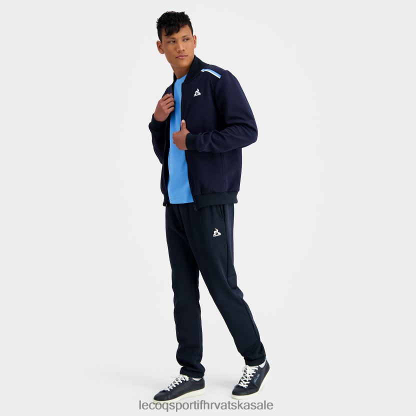 Le Coq Sportif trenirka s patentnim zatvaračem plava muškarci 840R4L34 odjeća