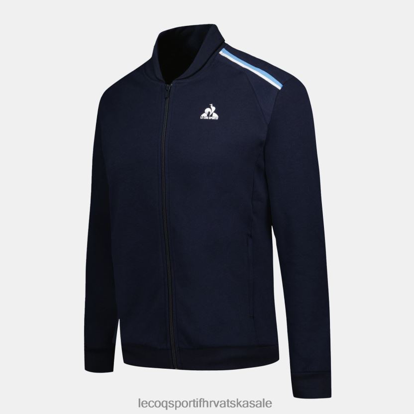 Le Coq Sportif trenirka s patentnim zatvaračem plava muškarci 840R4L34 odjeća