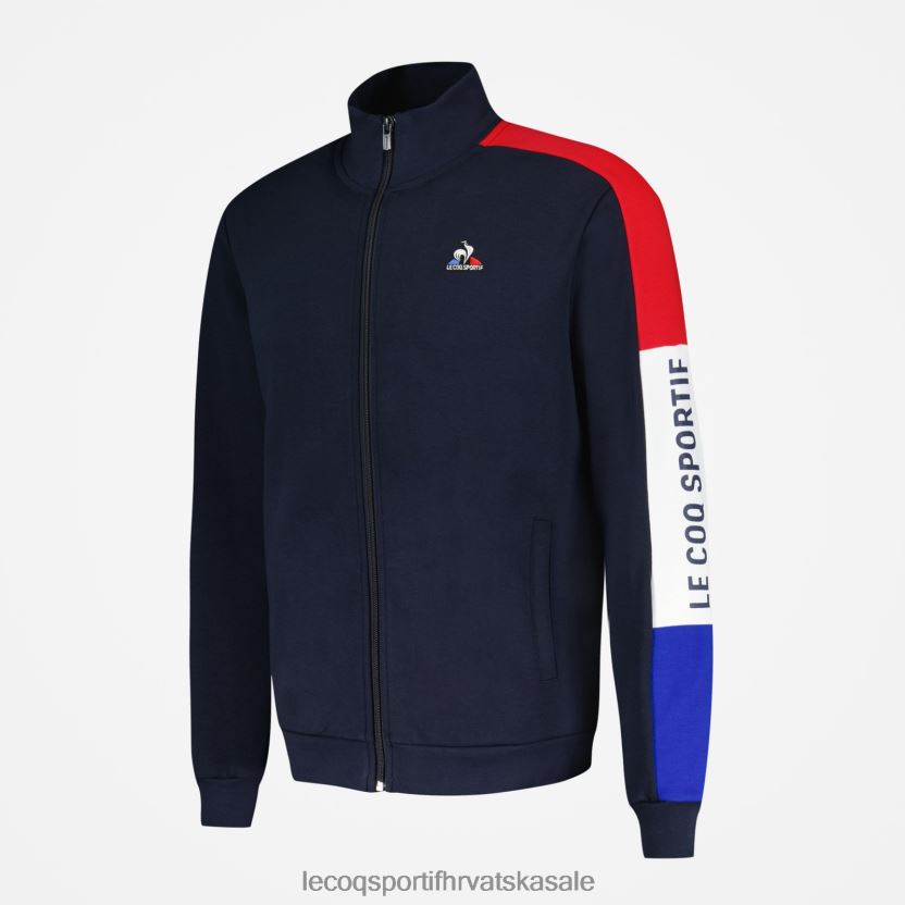 Le Coq Sportif trenirka s patentnim zatvaračem plava muškarci 840R4L455 odjeća