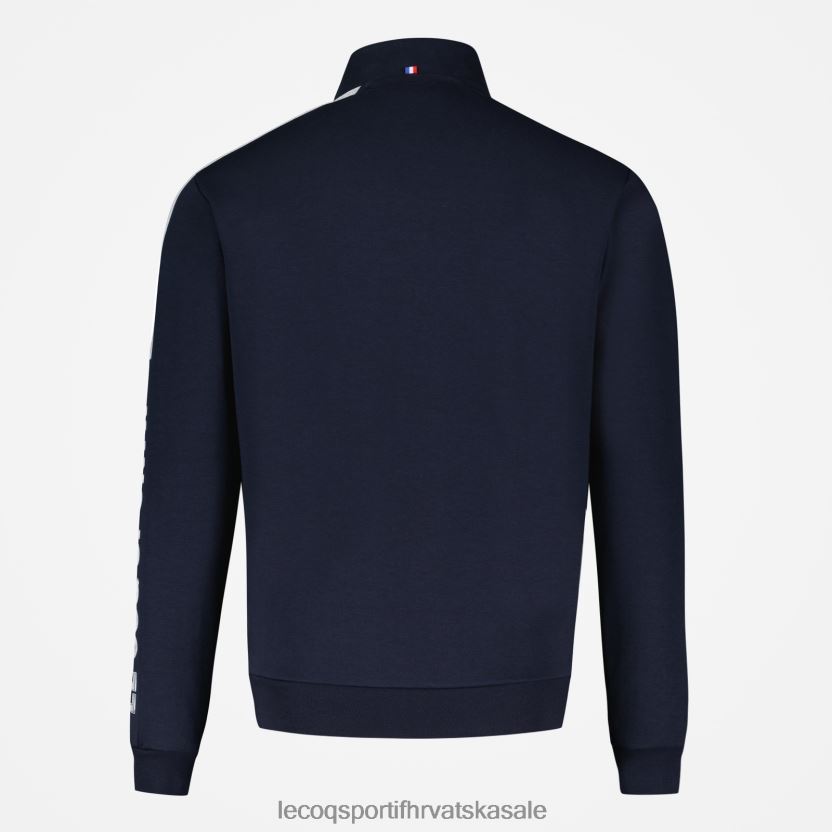 Le Coq Sportif trenirka s patentnim zatvaračem plava muškarci 840R4L459 odjeća