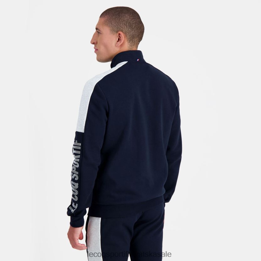 Le Coq Sportif trenirka s patentnim zatvaračem plava muškarci 840R4L459 odjeća