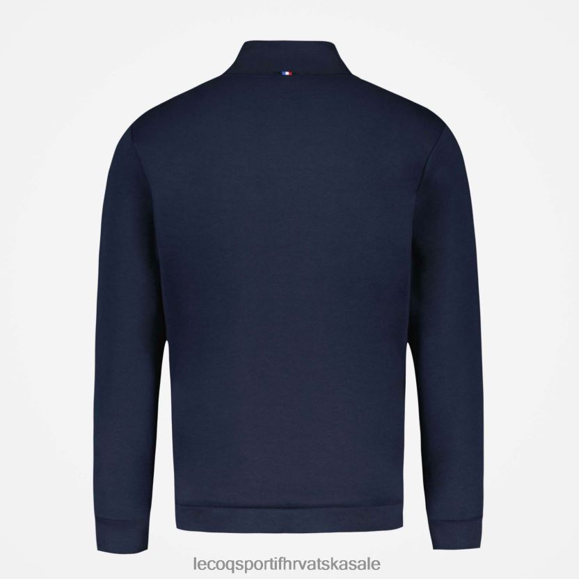 Le Coq Sportif trenirka s patentnim zatvaračem plava muškarci 840R4L50 odjeća