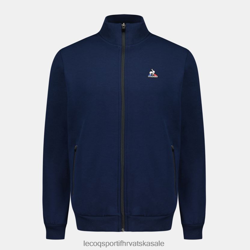 Le Coq Sportif trenirka s patentnim zatvaračem plava muškarci 840R4L52 odjeća