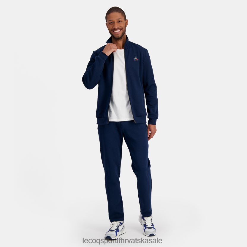 Le Coq Sportif trenirka s patentnim zatvaračem plava muškarci 840R4L52 odjeća