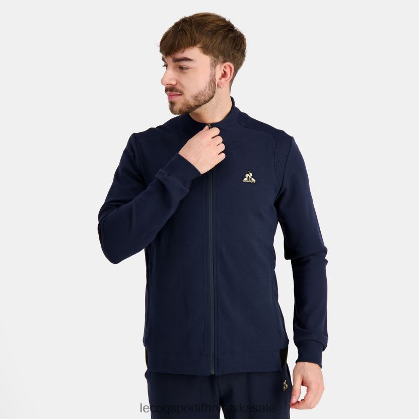 Le Coq Sportif trenirka s patentnim zatvaračem plava muškarci 840R4L71 odjeća