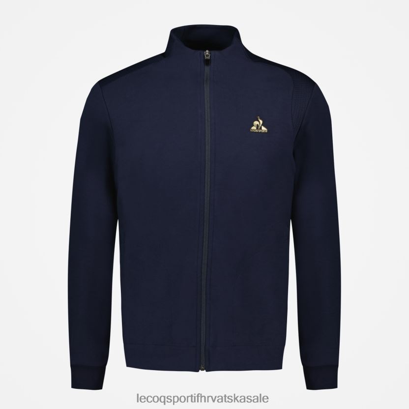 Le Coq Sportif trenirka s patentnim zatvaračem plava muškarci 840R4L71 odjeća
