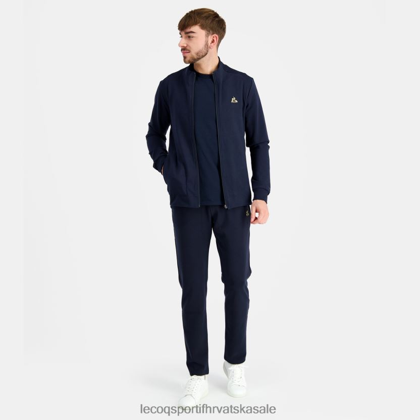 Le Coq Sportif trenirka s patentnim zatvaračem plava muškarci 840R4L71 odjeća
