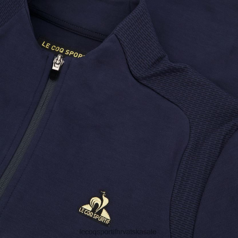 Le Coq Sportif trenirka s patentnim zatvaračem plava muškarci 840R4L71 odjeća