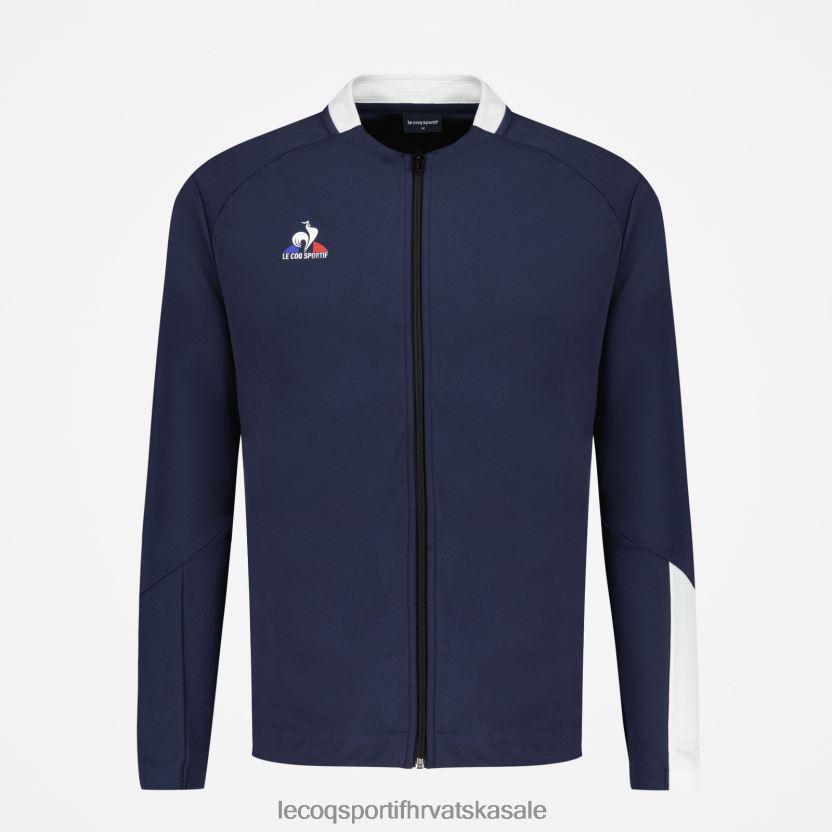 Le Coq Sportif trenirka s patentnim zatvaračem plava muškarci 840R4L74 odjeća