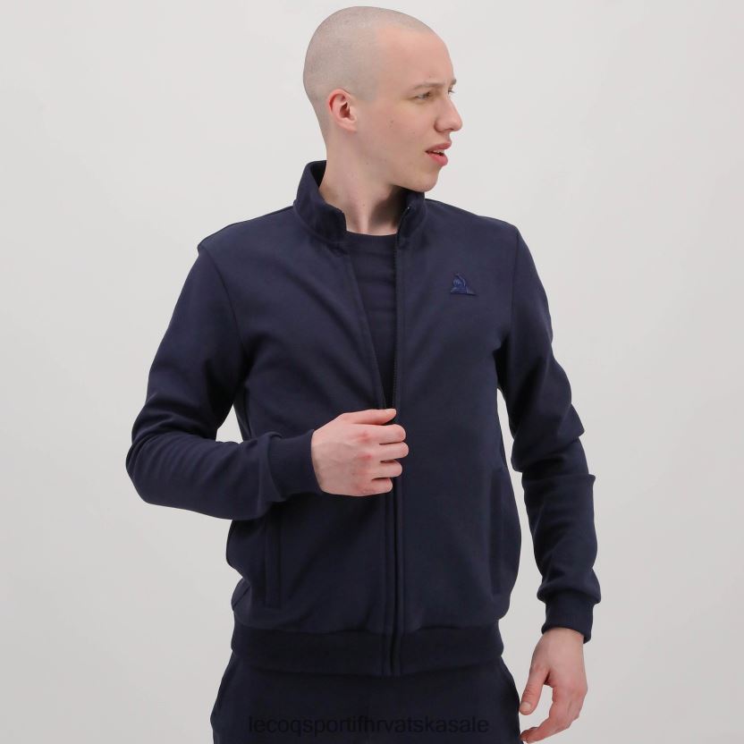 Le Coq Sportif trenirka s patentnim zatvaračem plava muškarci 840R4L77 odjeća