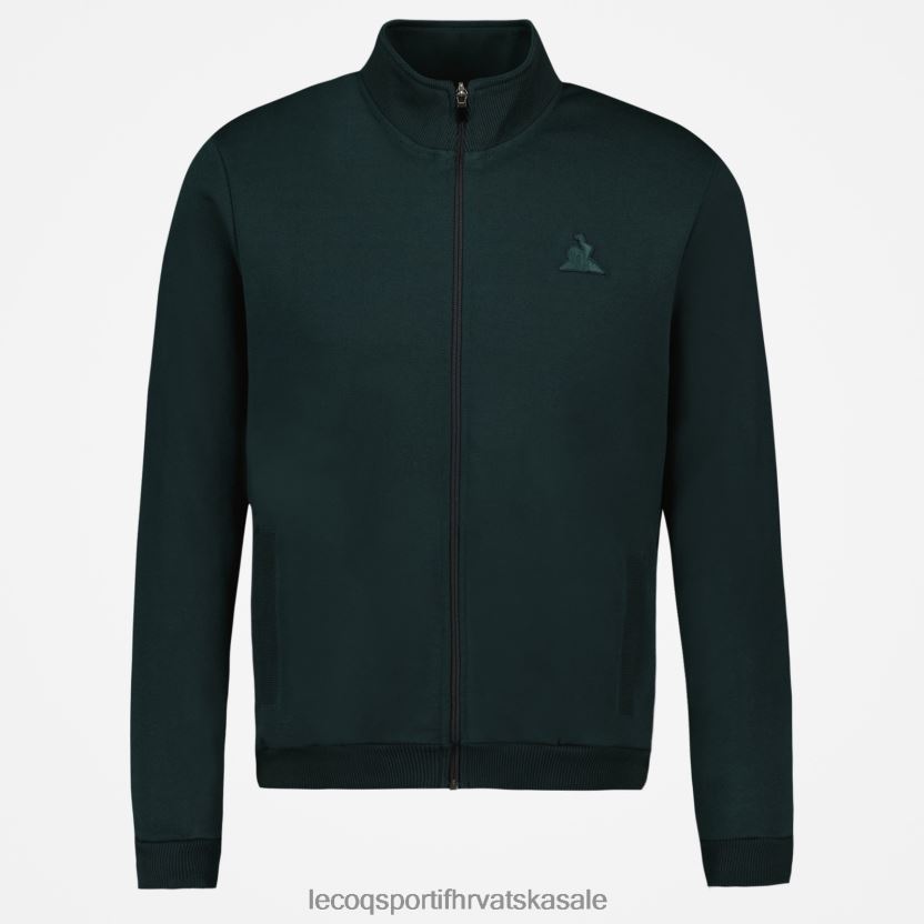 Le Coq Sportif trenirka s patentnim zatvaračem zelena muškarci 840R4L463 odjeća